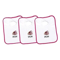 Infant Chad & Jake Elon Phoenix Personalized 3-Pack Bib Set