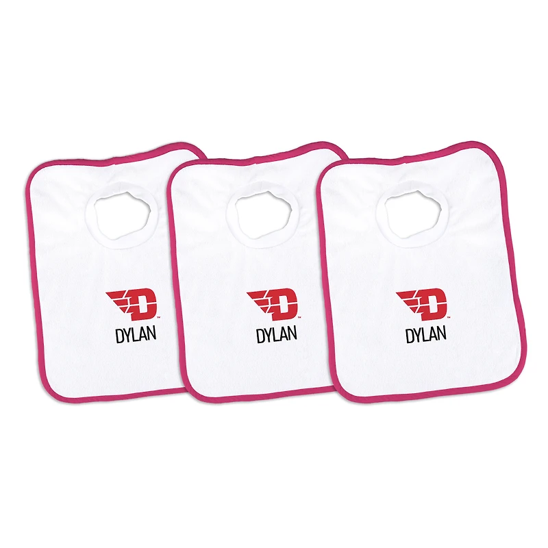 Infant Chad & Jake Dayton Flyers Personalized 3-Pack Bib Set