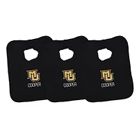 Infant Chad & Jake Marquette Golden Eagles Personalized 3-Pack Bib Set