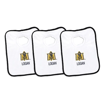 Infant Chad & Jake Murray State Racers Personalized 3-Pack Bib Set