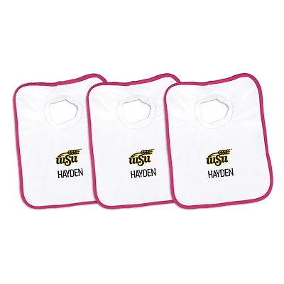 Infant Chad & Jake Wichita State Shockers Personalized 3-Pack Bib Set