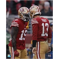 Deebo Samuel & Brock Purdy San Francisco 49ers Autographed 16" x 20" Photograph