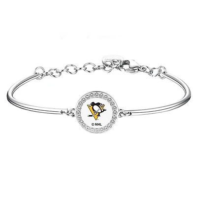 Brosway Silver Pittsburgh Penguins Team Bracelet