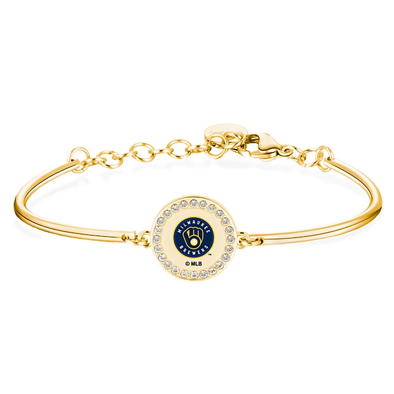 Brosway Gold Milwaukee Brewers Team Bracelet