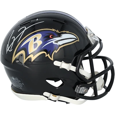 Ray Lewis Baltimore Ravens Autographed Speed Mini Helmet