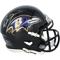 Ray Lewis Baltimore Ravens Autographed Speed Mini Helmet
