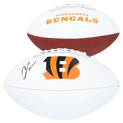 Chad Johnson Cincinnati Bengals Autographed Franklin White Panel Football