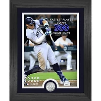 Highland Mint Aaron Judge New York Yankees 13" x 16" 300th Career Home Run Silver Coin Photo Mint