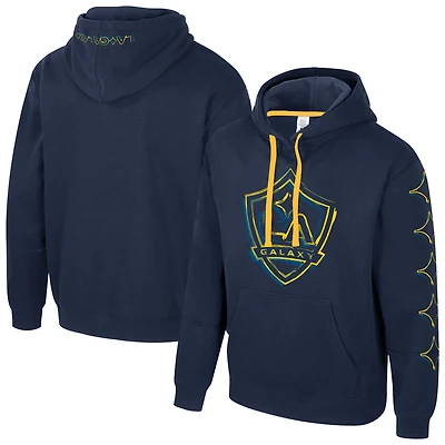 Men's Stadium Essentials Navy LA Galaxy Elementized Pullover Hoodie