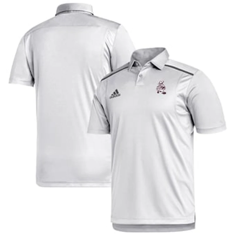 Men's adidas  White Texas A&M Aggies Ol' Sarge Team-Issued Polo