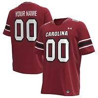 Men's Under Armour Garnet South Carolina Gamecocks Custom Replica Football Jersey