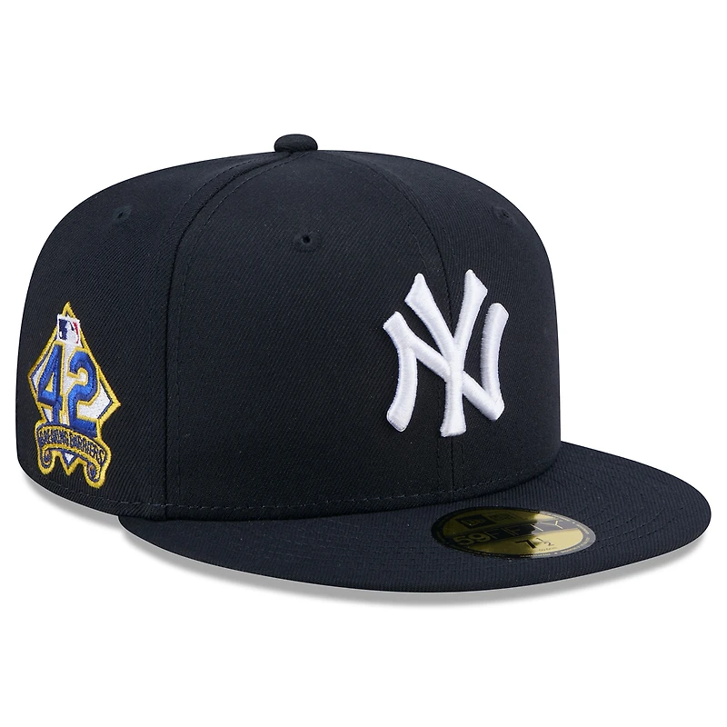 Men's New Era  Navy New York Yankees 2025 Jackie Robinson Day 59FIFTY Fitted Hat