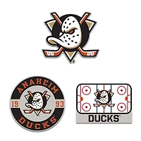 WinCraft Anaheim Ducks Three-Piece Collector Pin Set