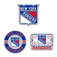 WinCraft New York Rangers Three-Piece Collector Pin Set