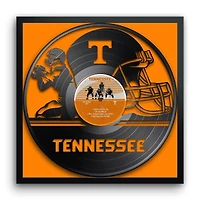 Tennessee Volunteers Framed 13" x 13" Vinyl Record Art Print