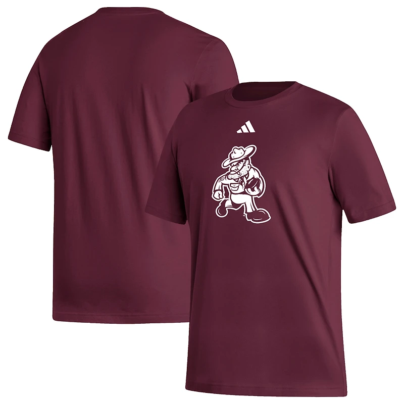 Men's adidas Maroon Texas A&M Aggies Ol' Sarge Football T-Shirt