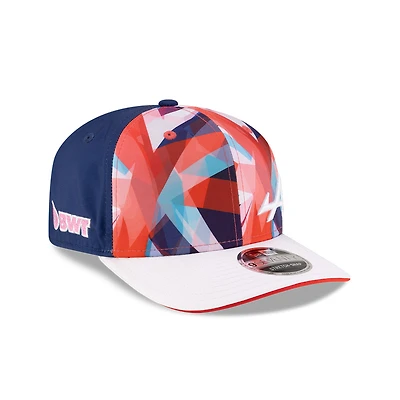 Men's New Era White Alpine 2025 Silverstone Race Special 9SEVENTY Stretch-Snap Hat