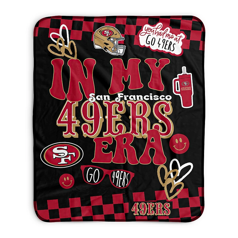 Pegasus   San Francisco 49ers 50" x 60" In My Era Fleece Blanket