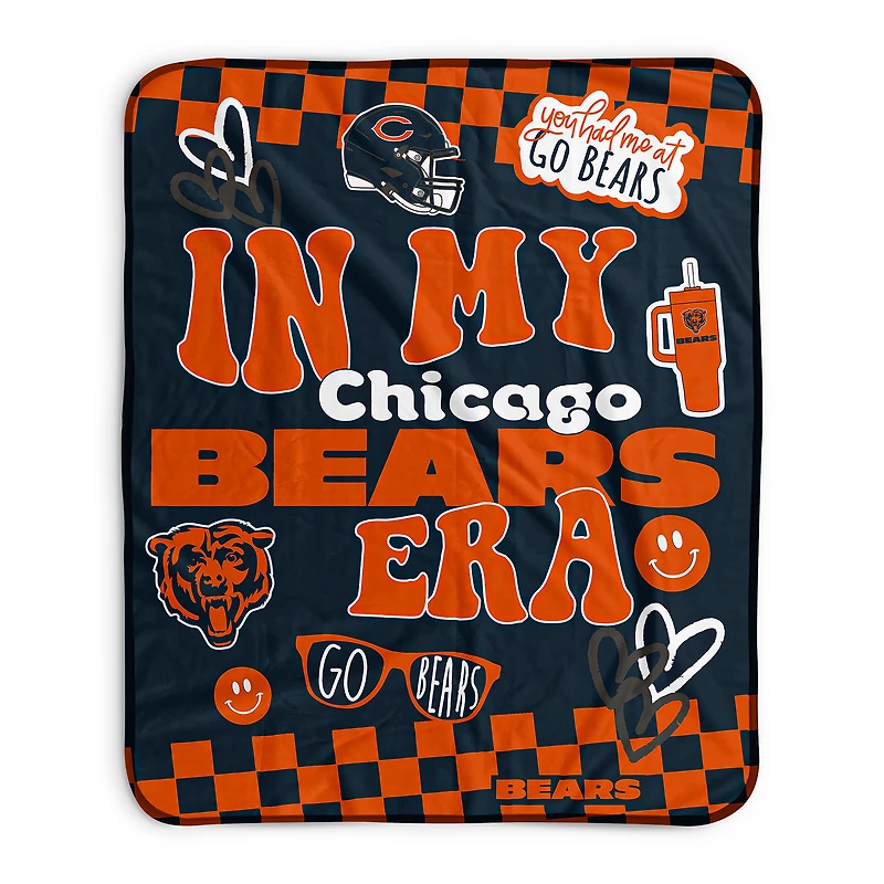 Pegasus   Chicago Bears 50" x 60" In My Era Fleece Blanket