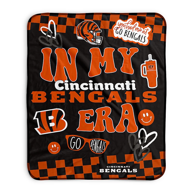 Pegasus   Cincinnati Bengals 50" x 60" In My Era Fleece Blanket
