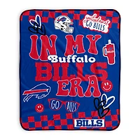 Pegasus   Buffalo Bills 50" x 60" In My Era Fleece Blanket