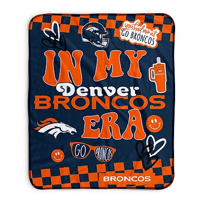 Pegasus   Denver Broncos 50" x 60" In My Era Fleece Blanket