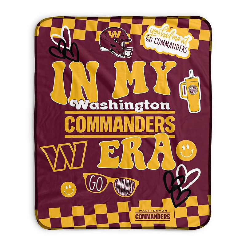 Pegasus   Washington Commanders 50" x 60" In My Era Fleece Blanket