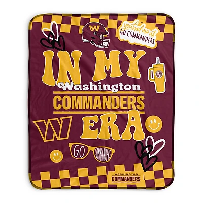 Pegasus   Washington Commanders 50" x 60" In My Era Fleece Blanket