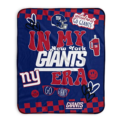 Pegasus   New York Giants 50" x 60" In My Era Fleece Blanket