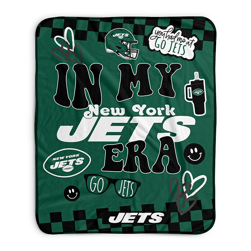 Pegasus   New York Jets 50" x 60" In My Era Fleece Blanket