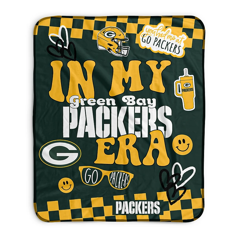 Pegasus   Green Bay Packers 50" x 60" In My Era Fleece Blanket