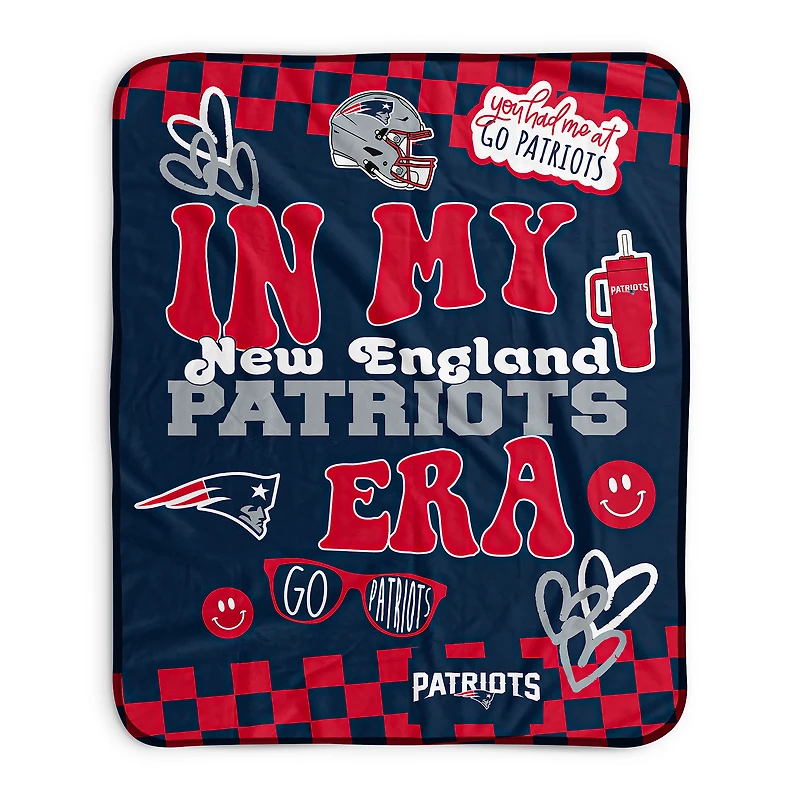 Pegasus New England Patriots 50" x 60" In My Era Fleece Blanket