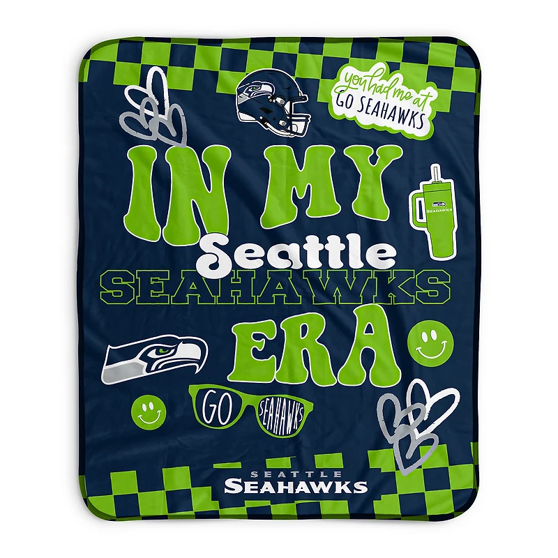 Pegasus   Seattle Seahawks 50" x 60" In My Era Fleece Blanket