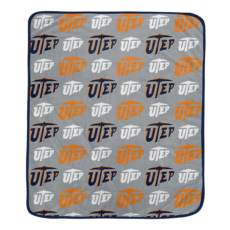 Pegasus  UTEP Miners 60" x 72" Logo Roll Ultra Soft Blanket