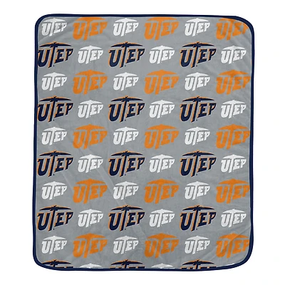 Pegasus  UTEP Miners 60" x 72" Logo Roll Ultra Soft Blanket