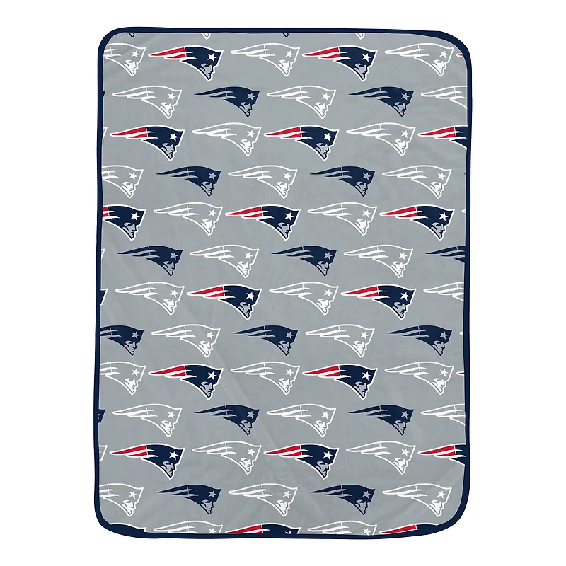 Pegasus  New England Patriots 60" x 72" Logo Roll Ultra Soft Blanket