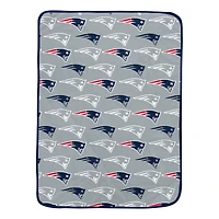 Pegasus  New England Patriots 60" x 72" Logo Roll Ultra Soft Blanket