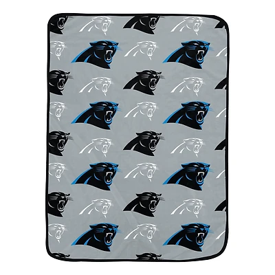 Pegasus  Carolina Panthers 60" x 72" Logo Roll Ultra Soft Blanket