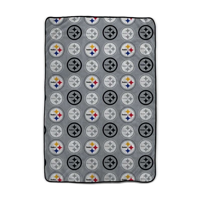 Pegasus Pittsburgh Steelers 60" x 72" Logo Roll Ultra Soft Blanket