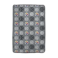 Pegasus  Pittsburgh Steelers 60" x 72" Logo Roll Ultra Soft Blanket