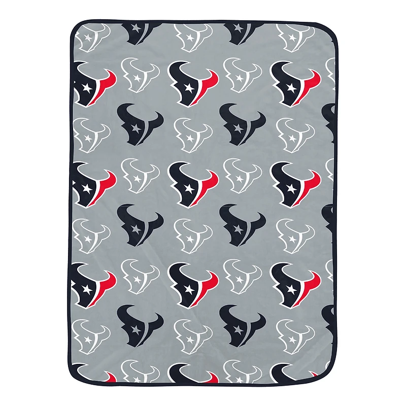 Pegasus  Houston Texans 60" x 72" Logo Roll Ultra Soft Blanket