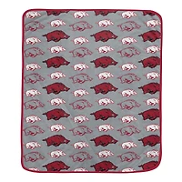 Pegasus  Arkansas Razorbacks 60" x 72" Logo Roll Ultra Soft Blanket