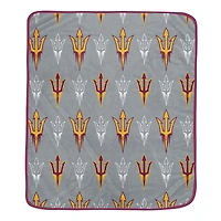 Pegasus  Arizona State Sun Devils 60" x 72" Logo Roll Ultra Soft Blanket