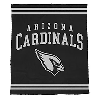 Pegasus  Arizona Cardinals 50" x 60" Midnight Logo Cozy Knit Blanket
