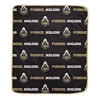 Pegasus Purdue Boilermakers 60" x 72" Repeat Logo Wordmark Ultra Soft Blanket