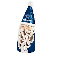 Dallas Cowboys 26" LED Santa Garden Statue