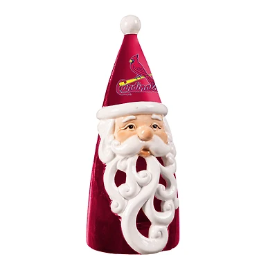 St. Louis Cardinals 8" LED Santa Statue