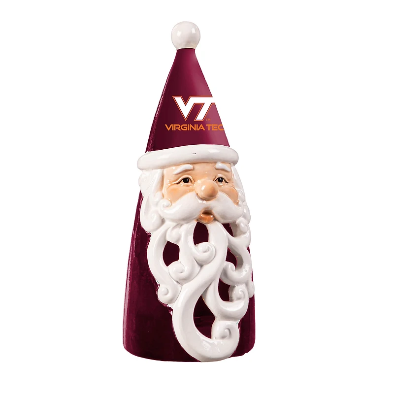 Virginia Tech Hokies 8" LED Santa Statue