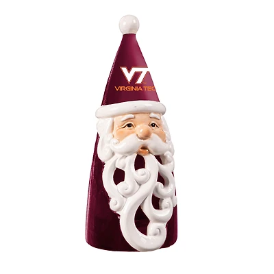 Virginia Tech Hokies 8" LED Santa Statue