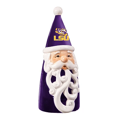 LSU Tigers 8" LED Santa Statue